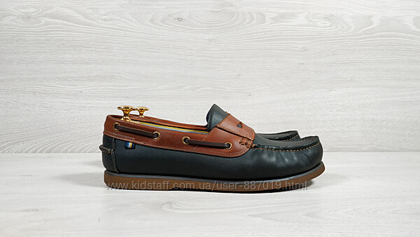 Шкіряні чоловічі мокасини Blue Habrour by Marks & Spencer оригінал, розмір