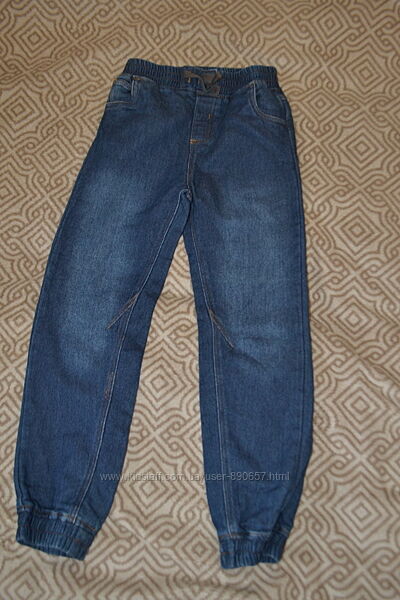 джинсы джоггеры M&Co 8-9 лет рост 128-134 Англия 
