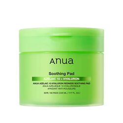Пэды с азелаиновой кислотой Anua Azelaic 10 Hyaluron Redness Soothing Pad 