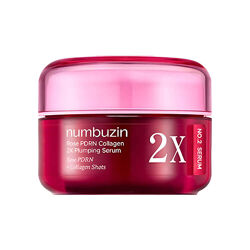 Сыворотка с ПДРН Numbuzin No.2 Rose PDRN Collagen 2X Plumping Serum 30 мл