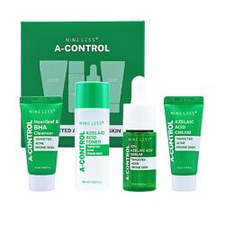Набор для лица с азелаиновой кислотой NINE LESS A-Control Mini Kit 4 шт