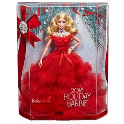 Коллекционная кукла Барби Barbie Holiday Barbie Doll Праздничная 2018