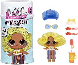 кукла Лол с волосами 2 L. O. L. SURPRISE Hairgoals 2.0 lol Модный стиль