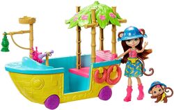 кукла Энчантималс обезьянка Мерит и Лодка Джунгли Enchantimals Junglewood
