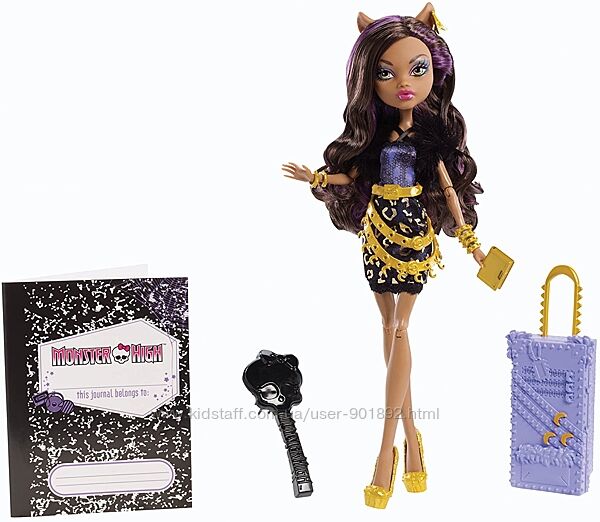 кукла Клодин Вульф путешествие в скариж город Travel Scaris Clawdeen Wolf