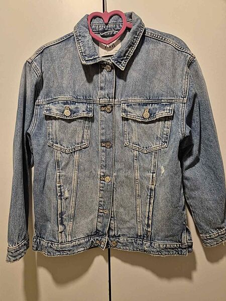 Джинсова куртка для дівчинки Zara 10років