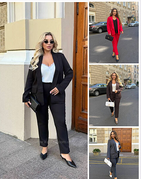 Брючні костюми трійка 