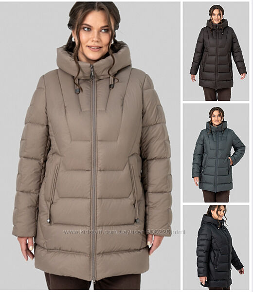 Стильні куртки пуховики