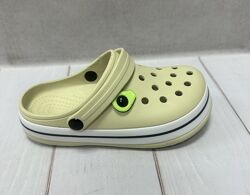 Дитячі крокси сабо  Luck Line оливкові 31-34