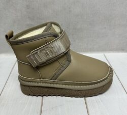 Зимові дитячі теплі  угги Lilin  бежеві  33-37