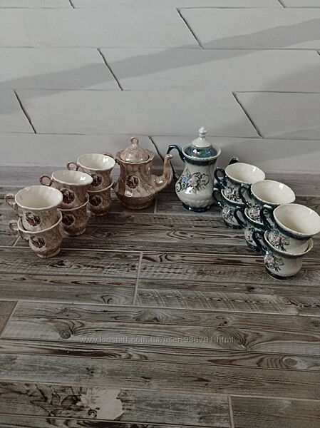 Сервізи чайні або кавові