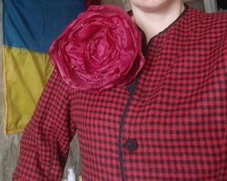 Квітка-брошка-заколка