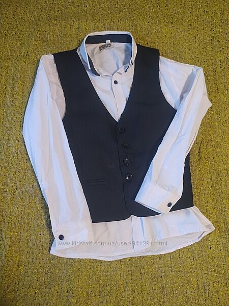 Продам жилетку та сорочку для хлопчика