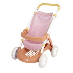 Прогулочная коляска для кукол с корзиной Baby Nurse Smoby 7600254024 террак