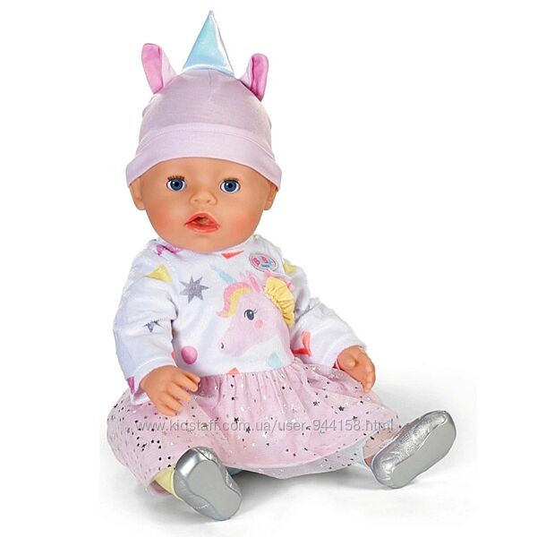 836668 Кукла Baby Born Эмма-Единорог