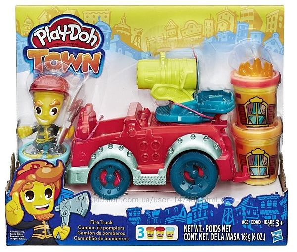 Play Doh Город Пожарная машина  от Hasbro. В наличии