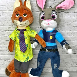 Мягкие Игрушки Зверополис, Зоотрополіс, Zootopia