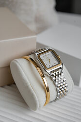 стильний годинник модель Macy Gold Silver burker