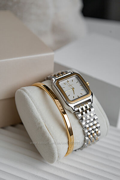 стильний годинник модель Macy Gold Silver burker