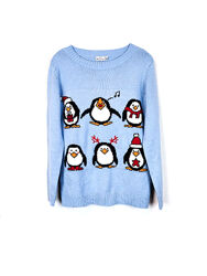 Новогодний свитер новорічний светр Пингвины пінгвін