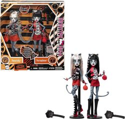  Набор кукол Монстер Хай Мяулодия и Пурсефона Репродукция Monster High