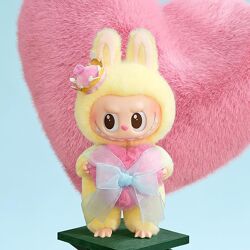 Игрушка фигурка оригинал Лабубу жёлтый Pop Mart The Monsters labubu
