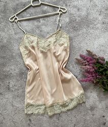 Жіночий пенюар, сорочка для сну з мереживом