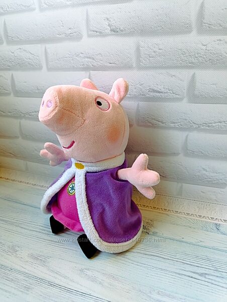 М&acuteяка іграшка Свинка Пеппа оригінал 25 см