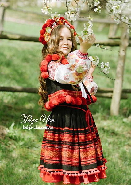 Український стрій МарциПані для дівчинки 116-158 рр.