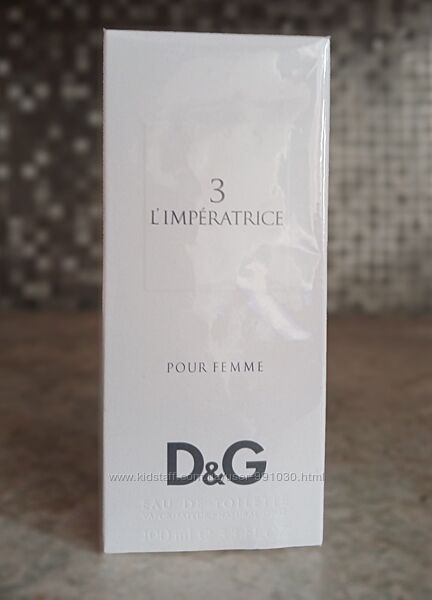 DOLCE&GABBANA L&acuteIMPERATRICE 3 туалетна вода 100мл
