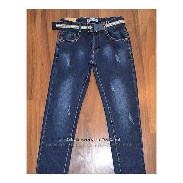 Джинсы для мальчиков подростков р. 134 и 140