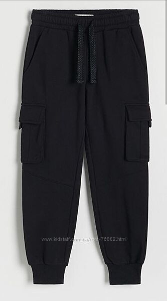 Трикотажні штани на флісі для хлопчиків підлітків р. 170