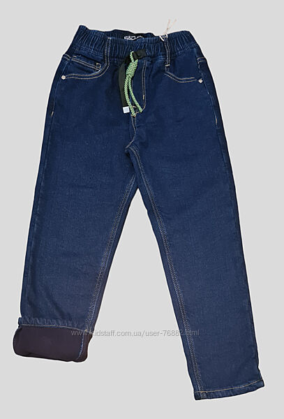 Утепленные джинсы для мальчиков р.8-16