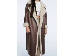 Дубленка Stradivarius, р-р XS-34 европ.