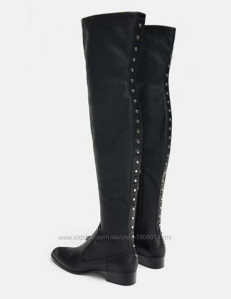 Стильні сапоги ботфорти Zara 38  