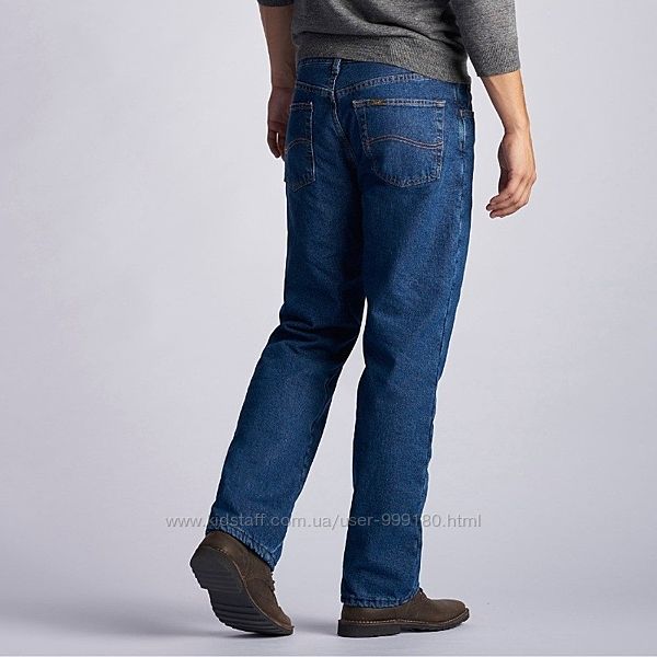 Зимние супер теплые джинсы на флисовой подкладке Lee из США