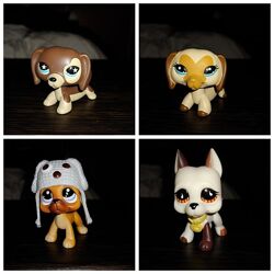 Кошка собака стоячка lps