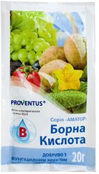 Добриво Борна кислота98.6Proventus. 20 г. 