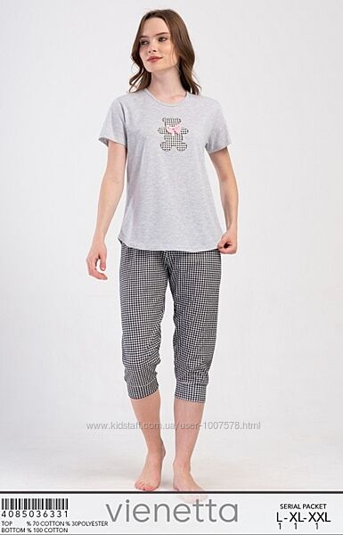 Піжами футболка капрі