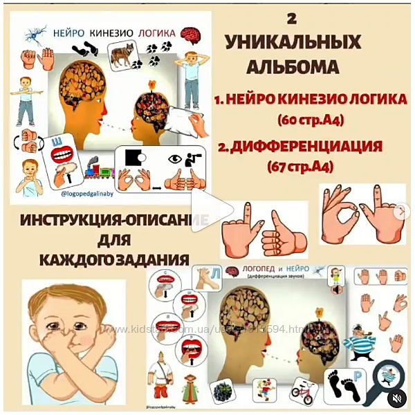 2 альбома для нейромоторгого и логопедического развития Галина Лашковская