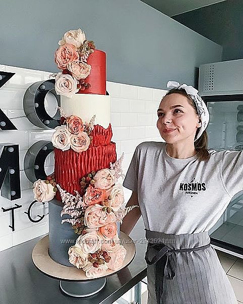 Свадебные торты, секреты, лайфхаки kosmos kitchen