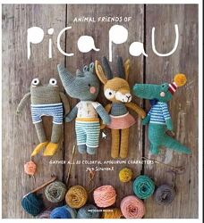 Книга по вязанию игрушек крючком Animal Friends of Pica Pau Yan Schenkel