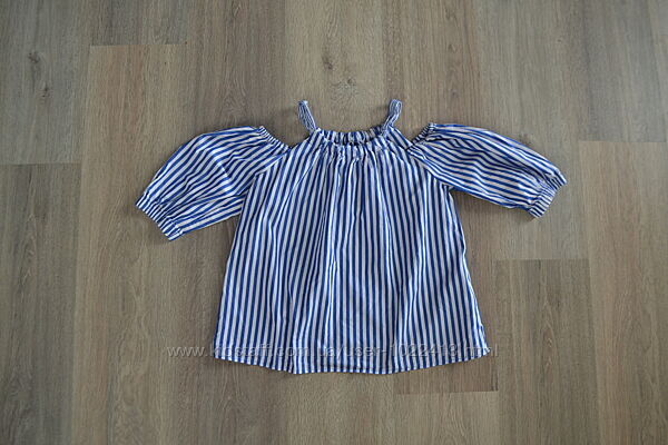 Летняя блузка ф. Zara р. 10 лет 140 см в новом состоянии