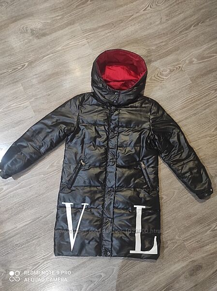 Зимове пальто-пуховик Valentino, зріст 160. Можна з 9-10 років