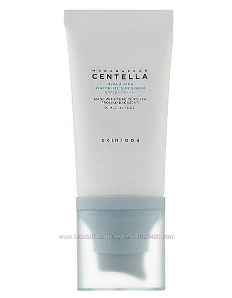 Сонцезахисна сироватка SKIN1004 Madagascar Centella Hyalu-Cica Water-Fit Su