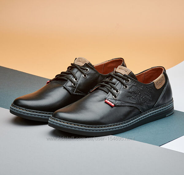 Мужские кожаные коричневые туфли Натуральная кожа 40-45 р.