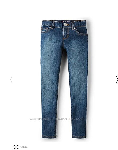 Новые стильные джинсы - скины Children&acutes Place на 12-14 лет