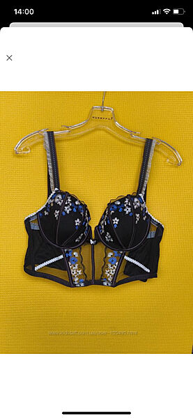  невероятно шикарный нарядный бюстгальтер корсет с вышивкой