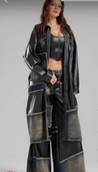 Супероригинальный плащ, тренч, кардиган, 46-48