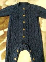 Брендовые трикотажные комбинезоны рост 62,68, 74